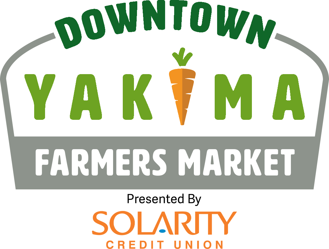 Logo and link to home: Downtown Yakima Farmers Market